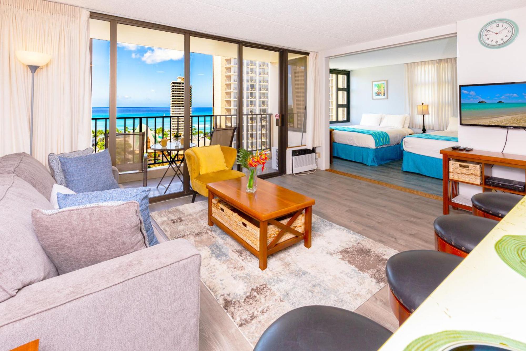 Renovated Ocean View Suite, Near Beach, Free Parking Honolulu Zewnętrze zdjęcie